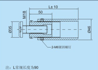 Z01幕墻轉接件的CAD尺寸圖