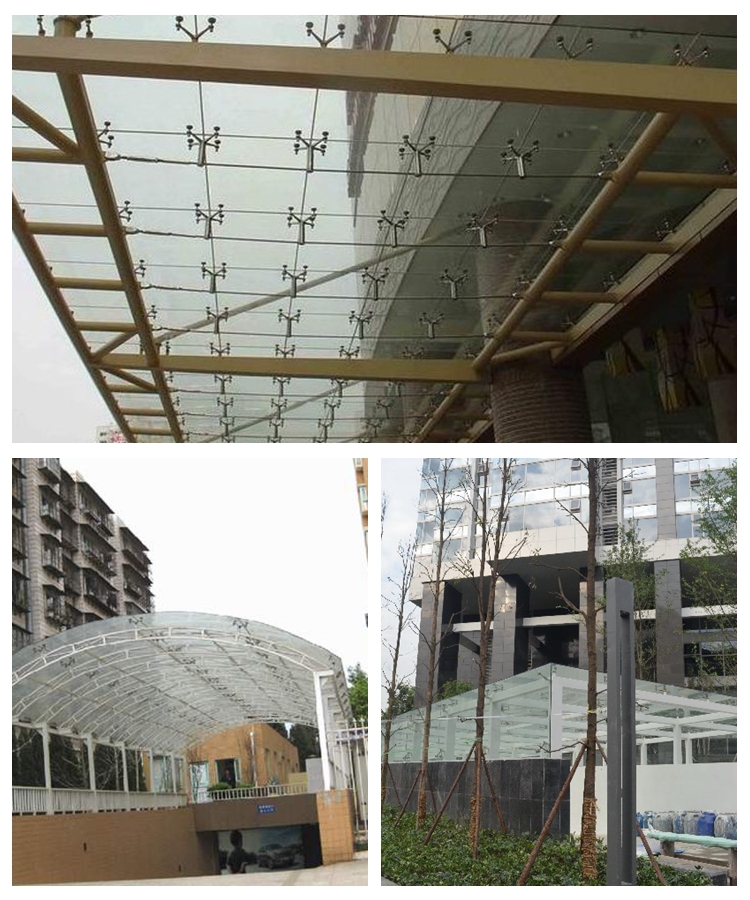 氟碳涂層駁接爪工程案例