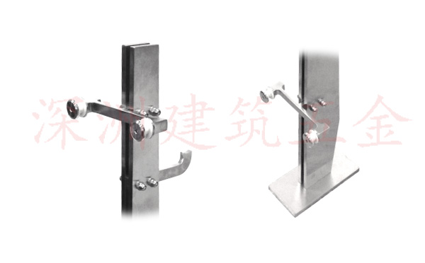 商場(chǎng)護(hù)欄不銹鋼欄桿立柱駁接爪
